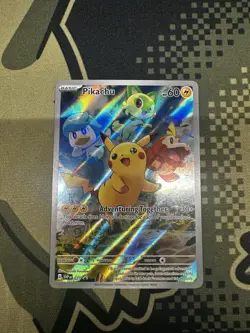 Pikachu 027 Sv: Scarlet & Violet Promo Cards Holo NM - Image 1