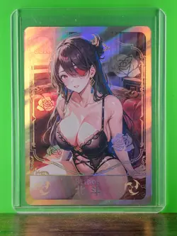 BEIDOU Genshin Impact Waifu Goddess Refractor Card CUSTOM MADE - Image 2