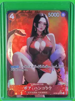 BOA HANCOCK Waifu Goddess Prismatic Refractor Card CUSTOM MADE - Image 2