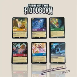 Complete Set - Rise Of the Floodborn - 126 Common And Uncommon Cards - Image 1