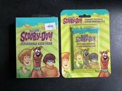 Scooby Doo Expandable Card Game Starter Set and Booster Pack New Sealed - Image 1