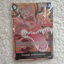 One Piece Card Game Kouzuki Momonosuke OP16-085 Special English 6000 Power - Image 1