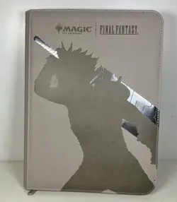 Ultra Pro Magic MTG Final Fantasy Zippered Pro Binder 9 Pockets 360 Cards Cloud - Image 3