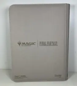 Ultra Pro Magic MTG Final Fantasy Zippered Pro Binder 9 Pockets 360 Cards Cloud - Image 4