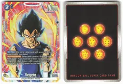 Vegeta FB05-038 SR Dragon Ball Super Card - Image 1