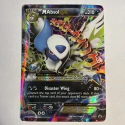 Pokemon TCG Mega Absol EX XY63 XY Black Star Promo Holo HP Eng - Image 1