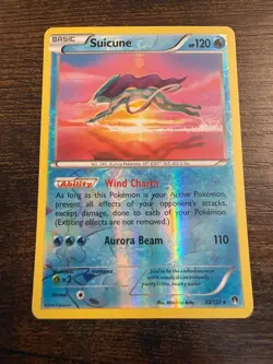 Pokemon Card Suicune Breakpoint Reverse Holo Rare 30/122 - Image 1