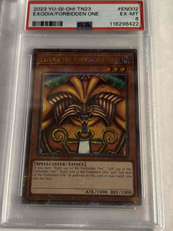 Exodia the Forbidden One (Quarter Century Secret Rare) TN23-EN002 25th... - Image 1