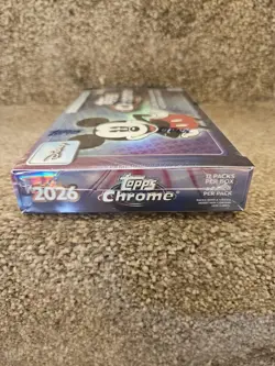 2026 Topps Chrome Disney Hobby Box Brand New Factory Sealed - Image 4