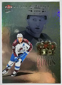 2023-24 Upper Deck Fleer Ultra Scoring Kings Nathan MacKinnon #SK-9 Avalanche - Image 1