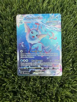 Vaporeon VMAX SWSH182 Sword and Shield Promo Pokemon TCG - Image 2