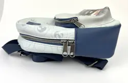 Star Wars Loungefly BB-8 R2-D2 D-O Backpack Blue Gray Mini Disney GUC - Image 5