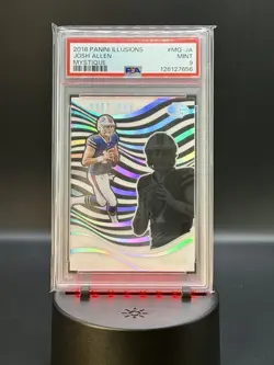 2018 Panini Illusions - Mystique Josh Allen #MQ-JA (RC) PSA 9 BILLS ROOKIE - Image 1