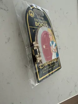Alice & White Rabbit Wonderland Disney Enchanted Doors Pin LE3400 - New/In hand - Image 3