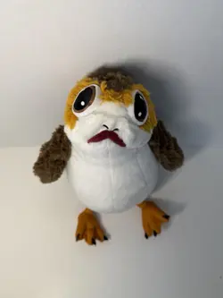 Disney Star Wars The Last Jedi PORG 10-12” Plush Stuffed Toy Birdlike Owl - Image 2