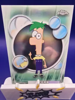 2026 Topps Chrome Disney Ferb REFRACTOR - Image 1