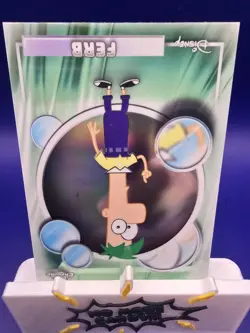 2026 Topps Chrome Disney Ferb REFRACTOR - Image 2