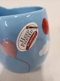 New Disney Pixar UP Movie Carl Balloon House Sky Ceramic Embossed Mug - Image 5