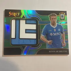 Kevin de Bruyne /5 Jumbo Swatch Panini 2025/26 Select Serie A. Napoli Belgium - Image 1