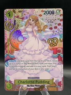 Charlotte Pudding SP OP03-112 Two Legends Foil One Piece TCG - Image 1