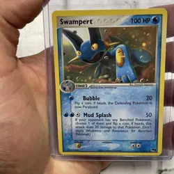 Pokemon Swampert 5/17 Non Holo Rare Pop Series 1 NM Pokemon TCG Near Mint 2004 - Image 1