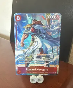 OP16-003 Edward Newgate SR Alt Art The Time For Battle ne Piece TCG English - Image 1