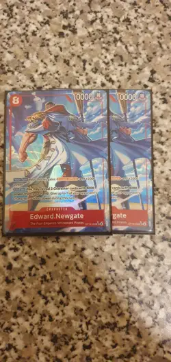 one piece tcg OP16 - Edward Newgate, WhiteBeard SR alt art Duo - Image 1