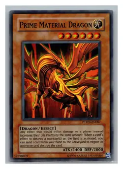 Phantom Darkness #PTDN-EN087 Prime Material Dragon - Super Rare - Image 1