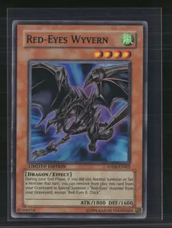 Yu-Gi-Oh! Red-Eyes Wyvern Ancient Prophecy SE Super Rare • ANPR-ENSE2 Limited - Image 1
