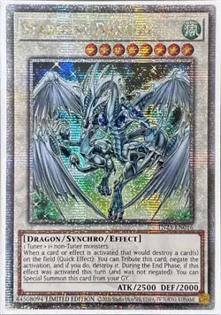 Stardust Dragon TN23-EN016 Quarter Century Secret Rare Limited Ed - Image 1