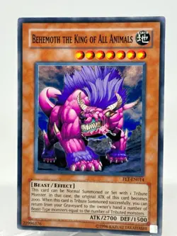 Behemoth the King of All Animals FET-EN014 Super Rare 1st Edition - Image 1