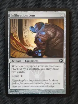 INFILTRATION LENS Scars of Mirrodin MTG Colourless Artifact (U) NM - Image 1