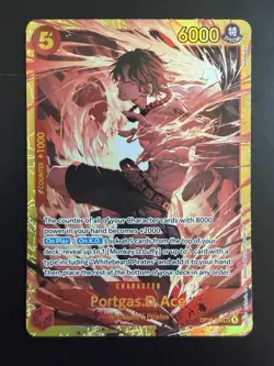Portgas.D.Ace (118) (Alternate Art) OP16-118 The Time of Battle Foil - Image 1