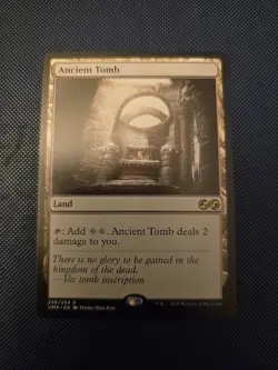 MTG Ancient Tomb Ultimate Masters Rare Land M/NM - Image 1