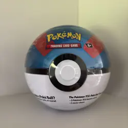 Pokemon TCG Pokeball Tin D24 New Sealed Pokemon Packs Collectables - Image 1