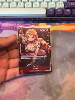 Nami (Tournament Pack Vol. 3) Winner ST01-007 One Piece TCG PromoCards English - Image 1