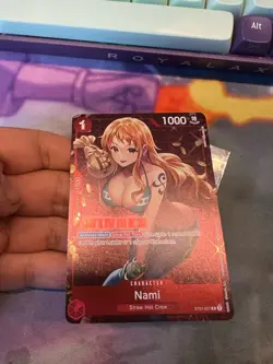 Nami (Tournament Pack Vol. 3) Winner ST01-007 One Piece TCG PromoCards English - Image 2