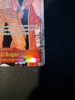 One Piece CCG Gol.D.Roger OP09-118 Alternate Art Secret Rare English Edition - Image 3