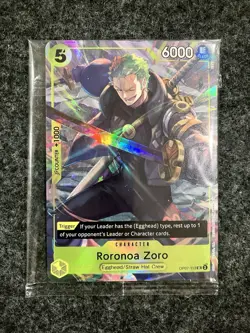 SEALED Roronoa Zoro OP07-113 Illustration Box Vol 3 One Piece Promo - Image 1