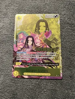 Bandai One Piece Card Game Gorgon Sisters Winner Foil OP14-105 MINT - Image 2