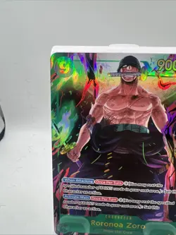 Roronoa Zoro OP06-118 Parallel Alt Art SEC-Wings of Captain-ONE PIECE NM - Image 5