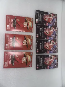 One Piece OP13 Carrying On His (3 Packs) and One Piece Op 15 Booster Pack (4 ) - Image 2