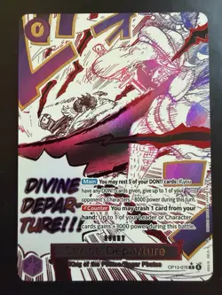 One Piece CCG Divine Departure OP13-076 Alternate Art English Near Mint - Image 1