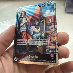 One Piece Shanks (2025 PSA Magazine Promo) OP09-001 Promo Card Foil NM - Image 2
