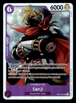 Sanji (Reprint) OP07-064 Premium Booster -The Best- Vol. 2 One Piece Foil NM - Image 1