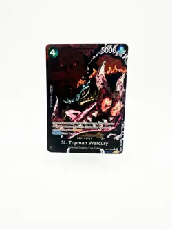 OPTCG Topman Warcury OP13-089 Alternate Art Near Mint One Piece - Image 1