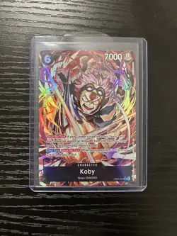One Piece Koby EB04-044 Alt Parallel Foil English OP15 SR Alternate Art - Image 1