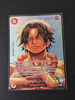Portgas.D.Ace ST15-005 SP One Piece TCG English OP16 The Time of Battle - Image 1