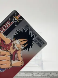 Monkey . D . Luffy One Piece Gummy Card Trading Card TCG BANDAI 2004 #151 - Image 4