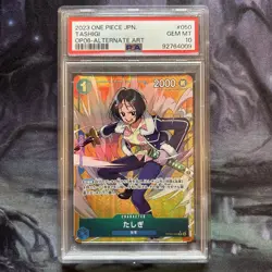 Tashigi - Alternate Art - PSA 10 - OP06-050 - One Piece Card Game Japanese - Image 1